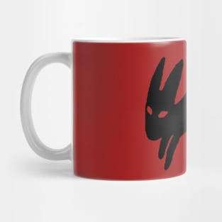 Black Rabbit Mug